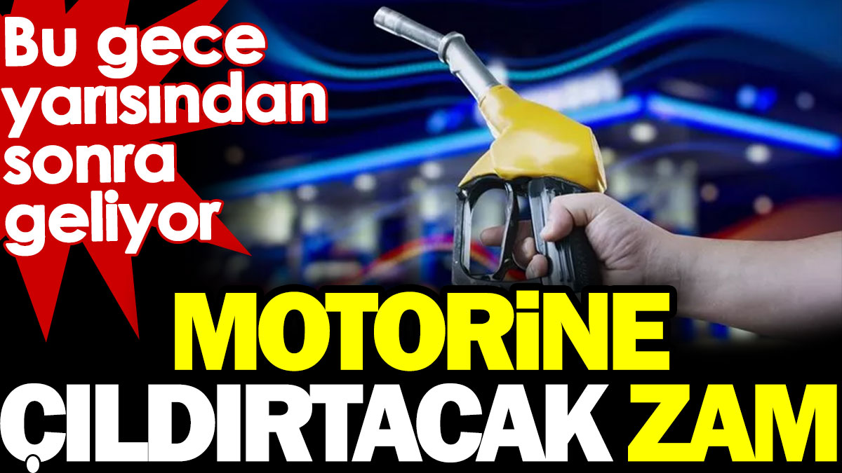 Motorine çıldırtacak zam. Bu gece yarısından sonra geliyor