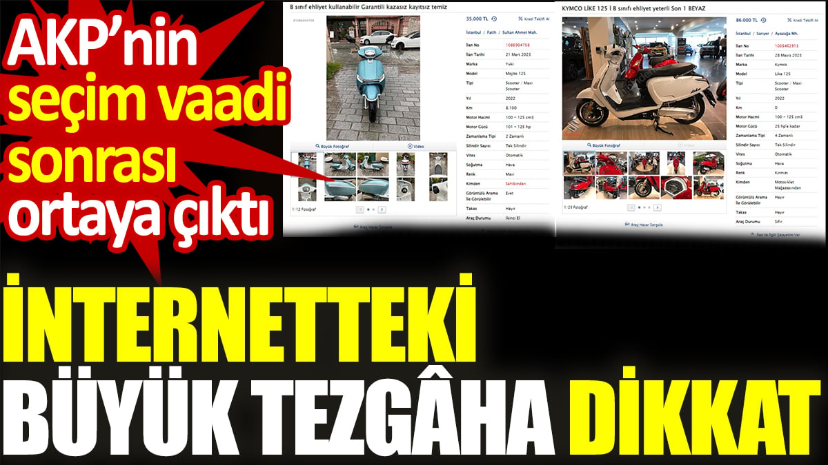 Büyük tezgâha dikkat. AKP'nin seçim vaadi sonrası ortaya çıktı