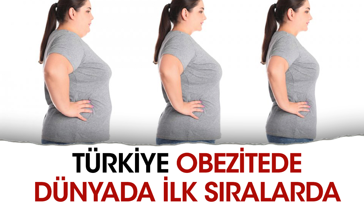 Türkiye obezitede dünyada ilk sıralarda