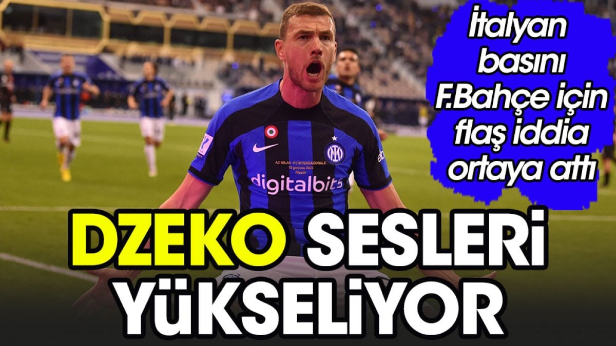 Fenerbahçe'de Dzeko sesleri. İstanbul'da kalabilir