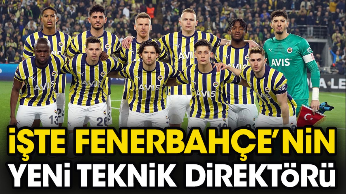 İşte Fenerbahçe'nin yeni teknik direktörü. Geliş tarihi de belli oldu