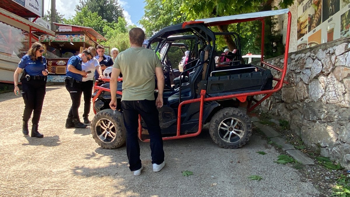 Freni tutmayan ATV kazaya sebep oldu