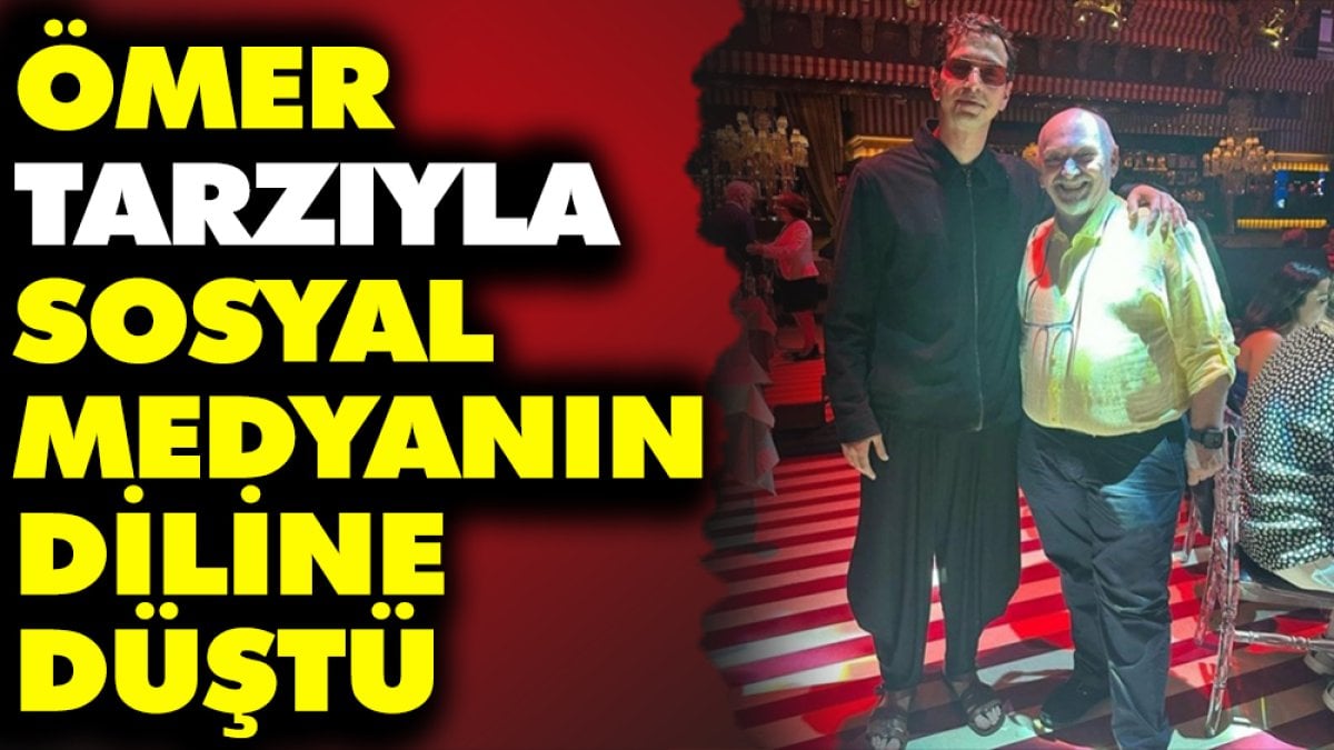 Ömer dizisinin yıldızı Serhat Paşalı tarzıyla sosyal medyanın diline düştü