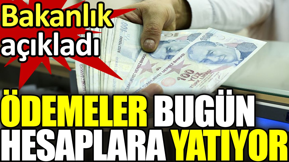 Bakanlık açıkladı. Tarımsal destek ödemesi bugün hesaplara yatıyor