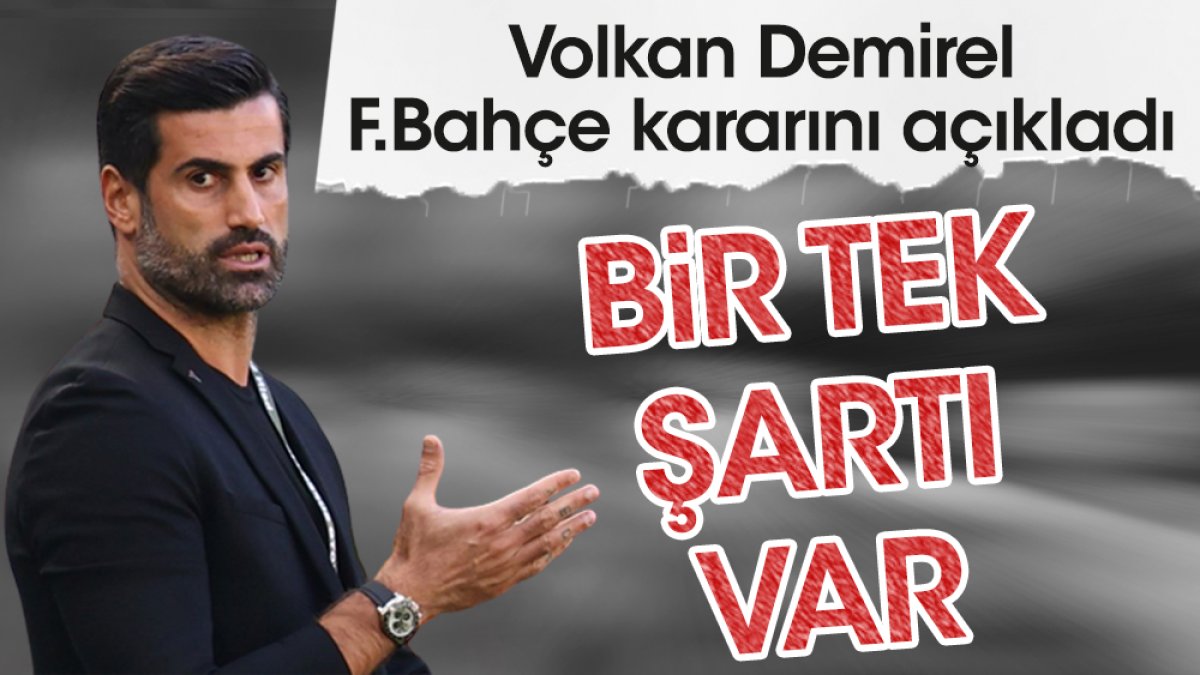 Volkan Demirel Fenerbahçe kararını açıkladı