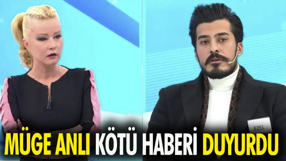 Müge Anlı kötü haberi duyurdu