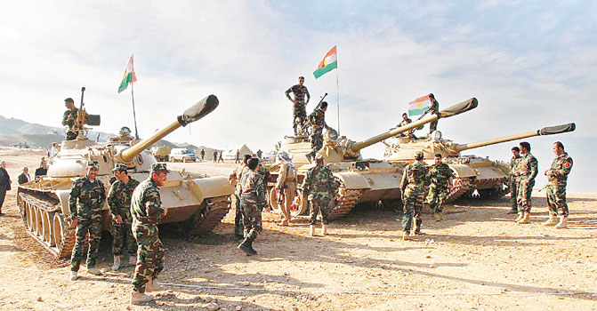 Barzani ordusunu Avrupa kuruyor
