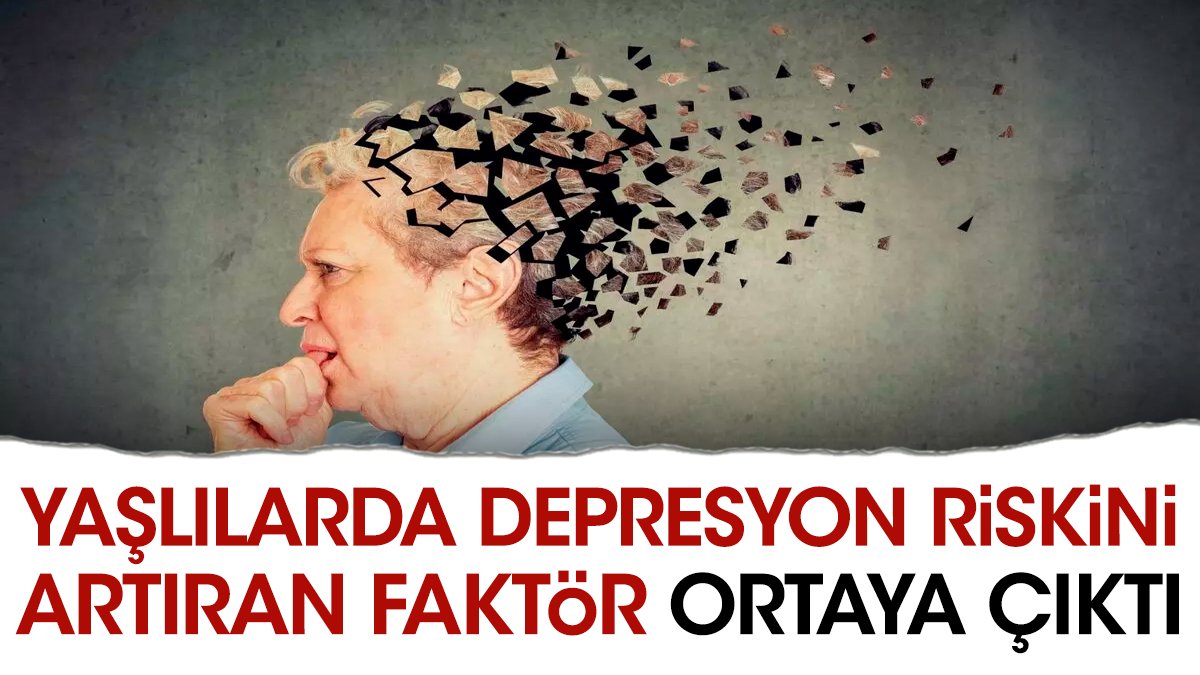 Yaşlılarda depresyon riskini artıran faktör ortaya çıktı