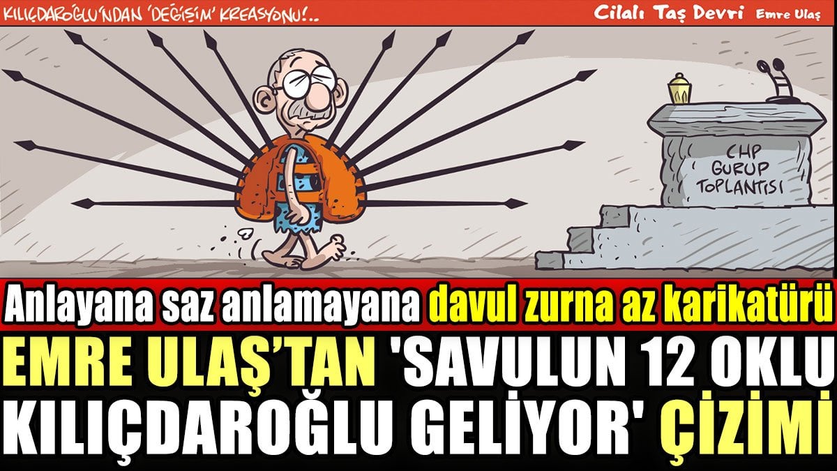 Anlayana saz anlamayana davul zurna az karikatürü