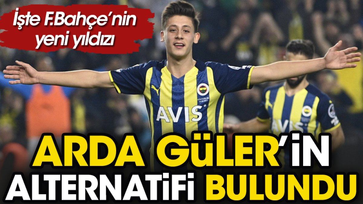 Fenerbahçe'de Arda Güler'in yerine gelecek isim belli oldu. Lakabı Türk Mücevheri