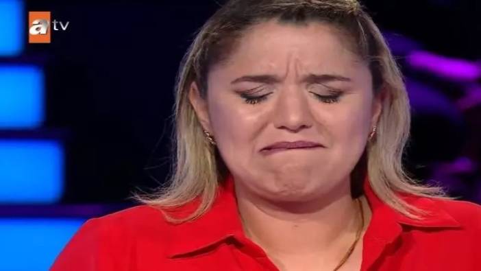 Kim Milyoner Olmak İster'deki soru yarışmacıyı ağlattı