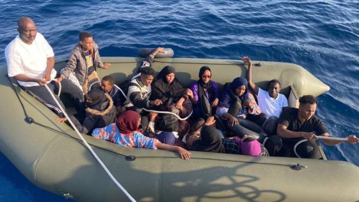 Sahil Güvenlik'ten kaçak göçmen operasyonu
