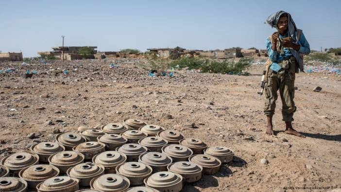 Yemen'de haziran ayında yaklaşık 5 bin mayın ve mühimmat temizlendi