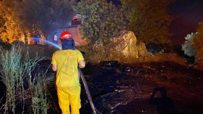 Türkiye afetlerle boğuşuyor. Dalamanda orman yangını çıktı