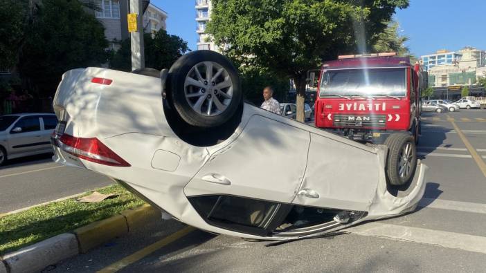 Aydın'da iki otomobil çarpıştı: 2 yaralı