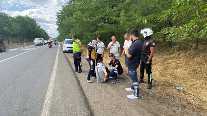 Çorlu’da trafik kazası: 1 kişi yaralandı