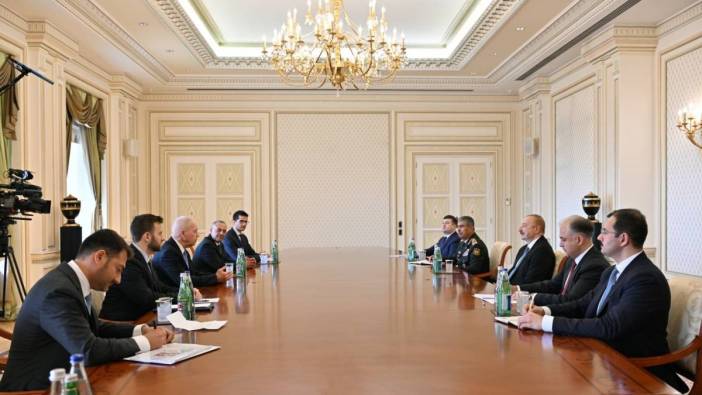 Aliyev, İsrail Savunma Bakanı Galant’ı kabul etti