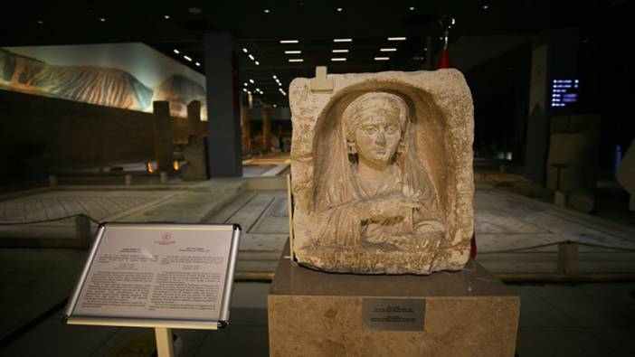 İtalya’dan iade edilen steli Zeugma’da