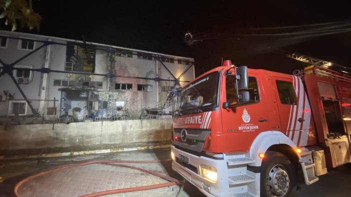 Tuzla'da Kimyacılar Sanayi Sitesi'nde yangın