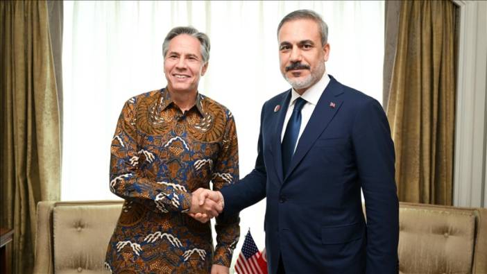 Bakan Fidan, ABD'li mevkidaşı Blinken ile Cakarta'da görüştü