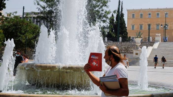 Yunanistan'da aşırı sıcaklar nedeniyle çalışma koşulları esnetildi