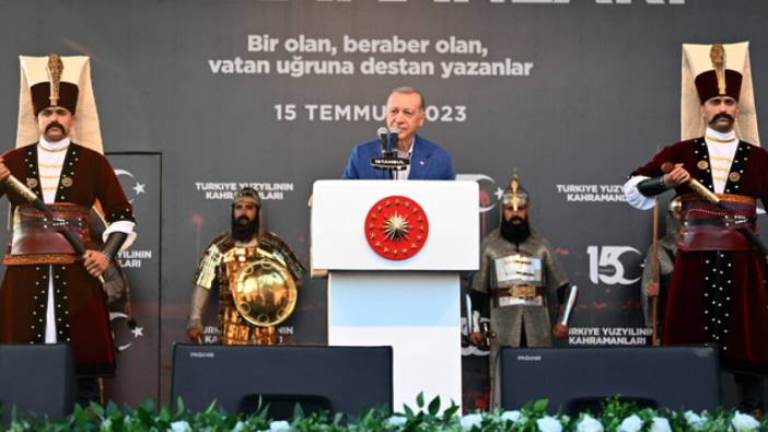 Erdoğan 15 Temmuz programında Kılıçdaroğlu’nu hedef aldı