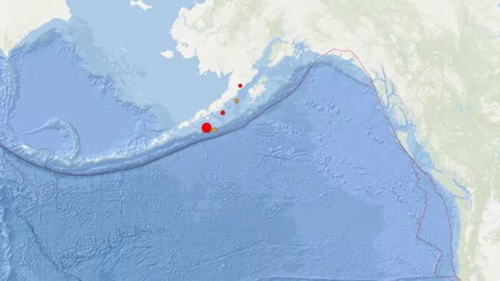 ABD'de deprem. Alaska açıklarını 7.4 vurdu