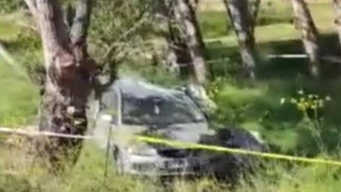 Otomobil ağaca çarptı: 1 yaşındaki bebek hayatını kaybetti 3 kişi ağır yaralandı