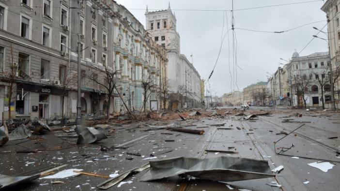 Ukrayna'dan savaşta kurtarılan alan açıklaması