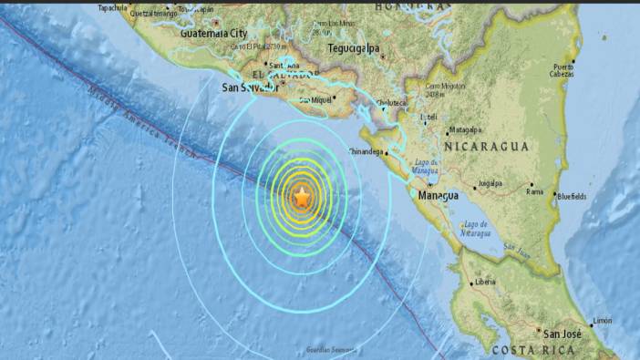 Orta Amerika'yı 6.5 şiddetindeki deprem sarstı