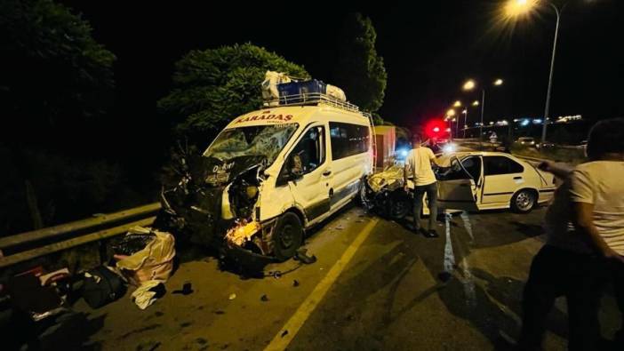 Afyon’da feci kaza: 1 ölü 6 yaralı