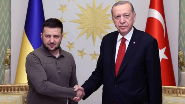 Erdoğan ve Zelenskiy, Tahıl Koridoru Anlaşması için görüştü