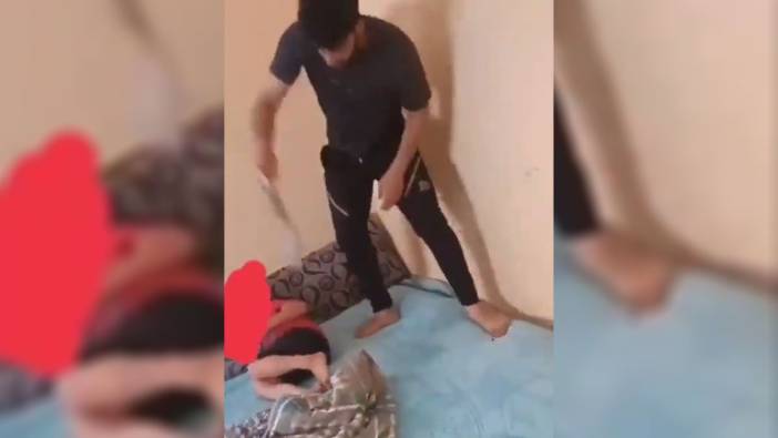 Çocuğunu kemerle döven Suriyeli babaya gözaltı