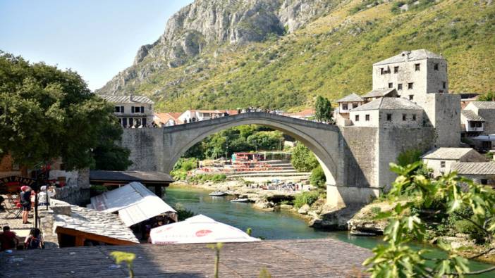 Yenilenen Mostar Köprüsü’nün açılışının 19’uncu yılı