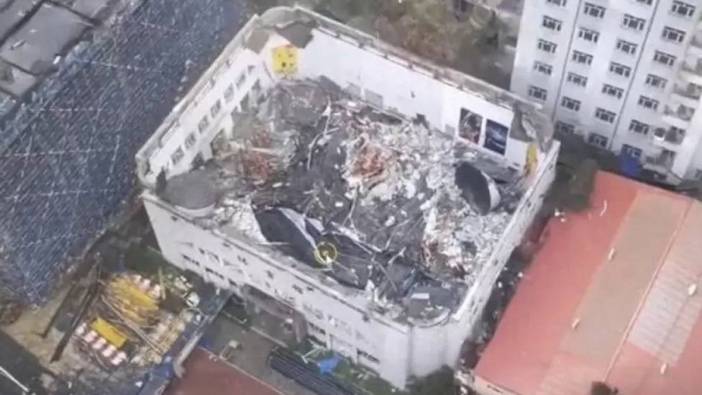 Çin'de spor salonunun çatısı çöktü: 11 ölü