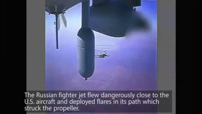 ABD ordusundan Rus savaş uçağı ateş açtı açıklaması