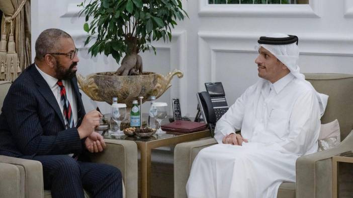 Katar ve İngiltere, Orta Doğu'daki gelişmeleri görüştü