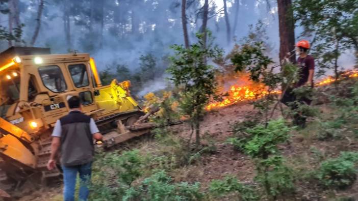 Kütahya'daki orman yangını 9 saat sonra kontrol altına alındı