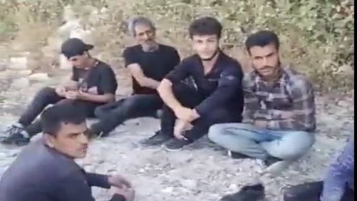 Suriyeli kaçaklar elini kolunu sallayarak sınırdan geçip video çekti