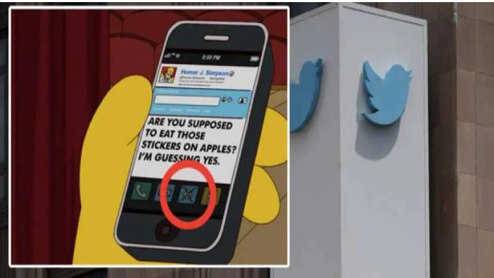 Simpsonlar Twitter'ın yeni logosunu da önceden bildi. Yok artık