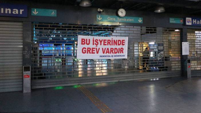İzmir’de metro ve tramvayda grev