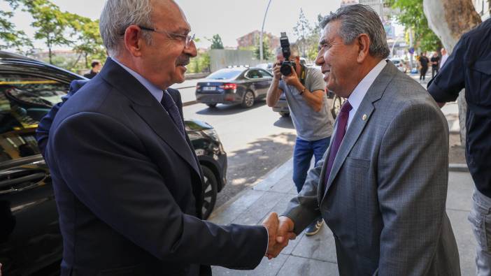 CHP Genel Başkanı Kemal Kılıçdaroğlu TÜM EMEK DER Başkanı Çalışkan’ı ziyaret etti