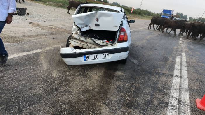 Otomobil TIR'a çarptı: 1 ölü 1 yaralı