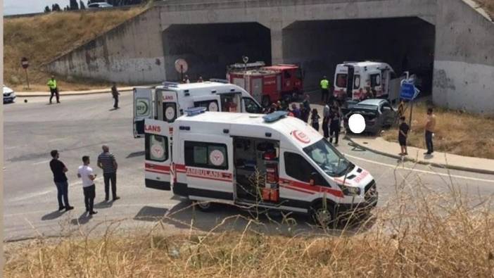 Amasya'da zincirleme kaza: 1 ölü, 3 yaralı