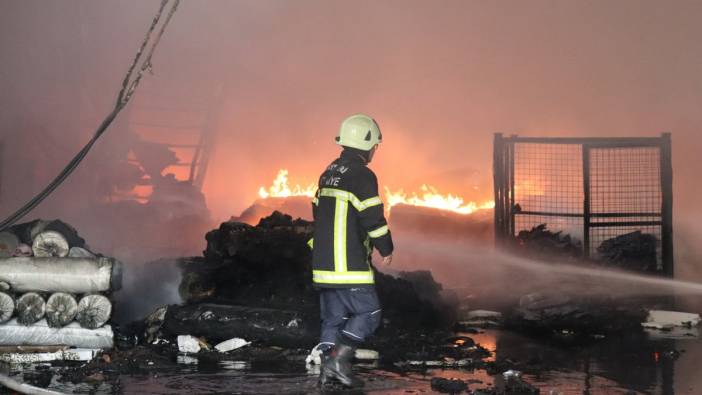 Kayseri'de bir fabrikada çıkan yangın kontrol altına alındı
