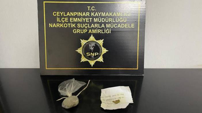 Ceylanpınar'da uyuşturucu operasyonu: 2 gözaltı