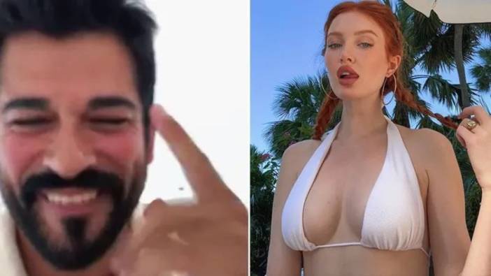 Burak Özçivit ünlü modelle görüntülü konuştu. Bakalım Fahriye Evcen buna ne diyecek?