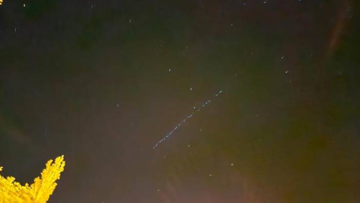 Starlink uyduları Çukurca'da görüntülendi