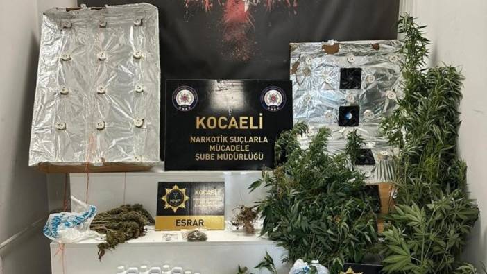 Kocaeli'de uyuşturucu operasyonunda 6 kişi gözaltına alındı