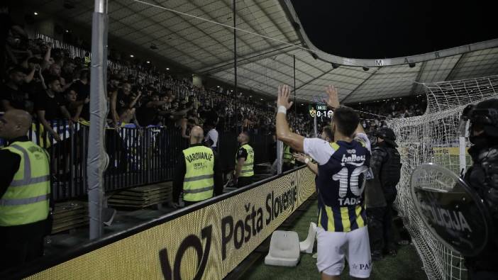 Fenerbahçe Maribor'da ortalığı karıştıran kişiyi buldu. UEFA'ya şikayet etti